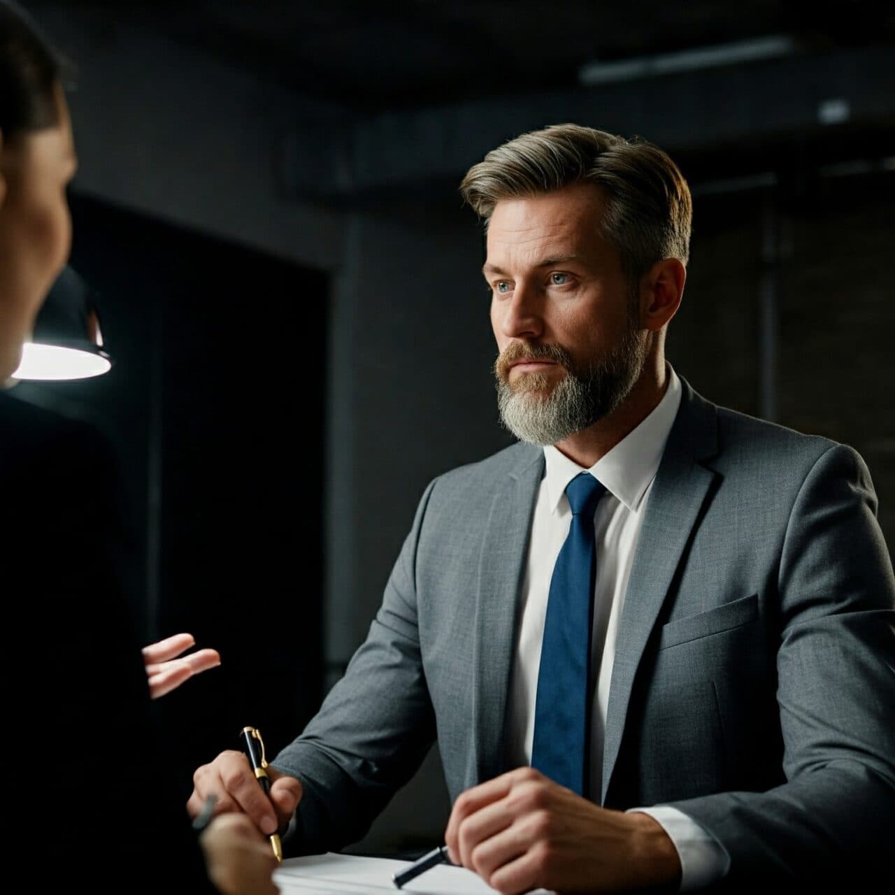 A Villaconseb Agency advisor helping a client